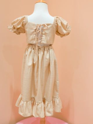 Buttercup Charm Puff Sleeved Dress
