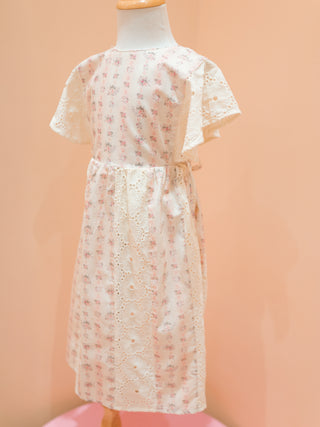 Vintage Bloom Eyelet Dress