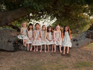 ELOUISE CASUAL SLEEVELESS FLORAL DRESS