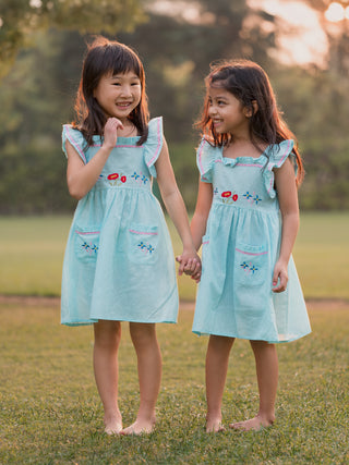 MAI CASUAL EMBROIDERY DRESS