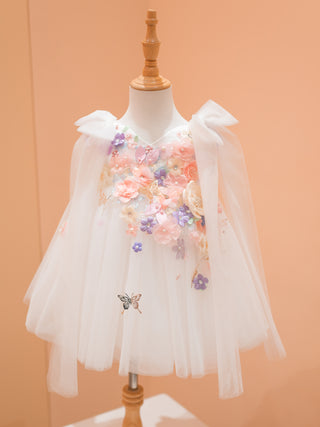 Celetial Butterfly white dress with butterflies