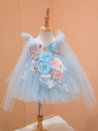 Elite luxe collection mint green ball gown