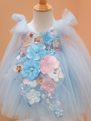 Elite luxe collection mint green ball gown