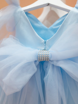 Elite luxe collection mint green ball gown