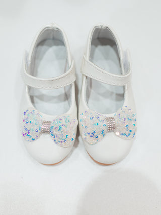 Girl Princess Shoes with Sequin bow