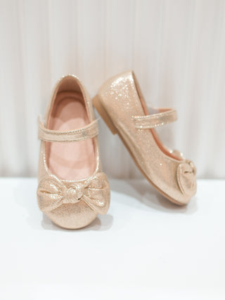 Girl princess Twisted Bowknot, Cute and Elegant Flat Shoes