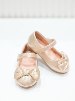 Girl princess Twisted Bowknot, Cute and Elegant Flat Shoes