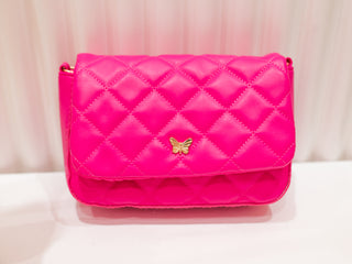 Kids Plain Sling Bag with butterfly design